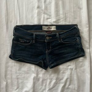 Hollister Low Rise Denim Shorts